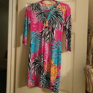 Banana Republic 3/4 sleeve, v neck dress